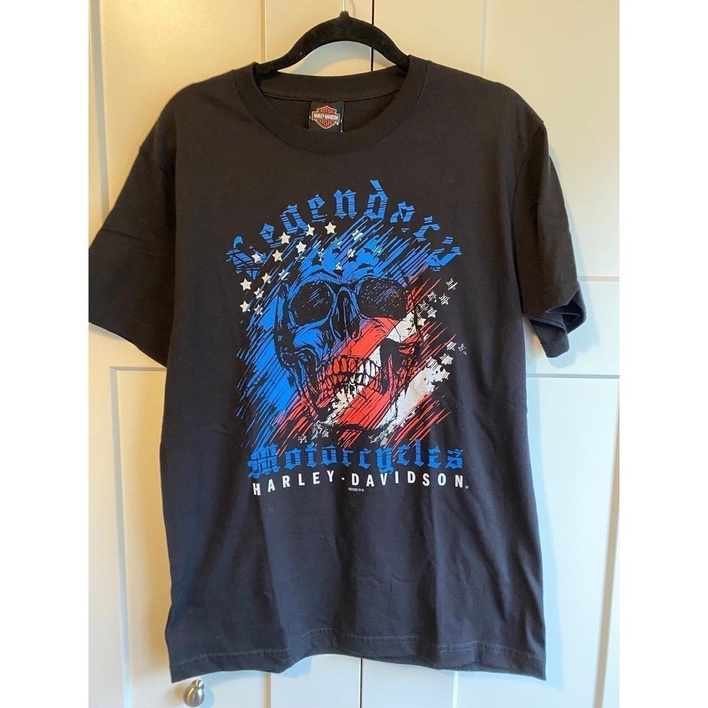 Harley-Davidson T Shirt Portland Oregon Paradise Medium Legendary Motorcycles s2